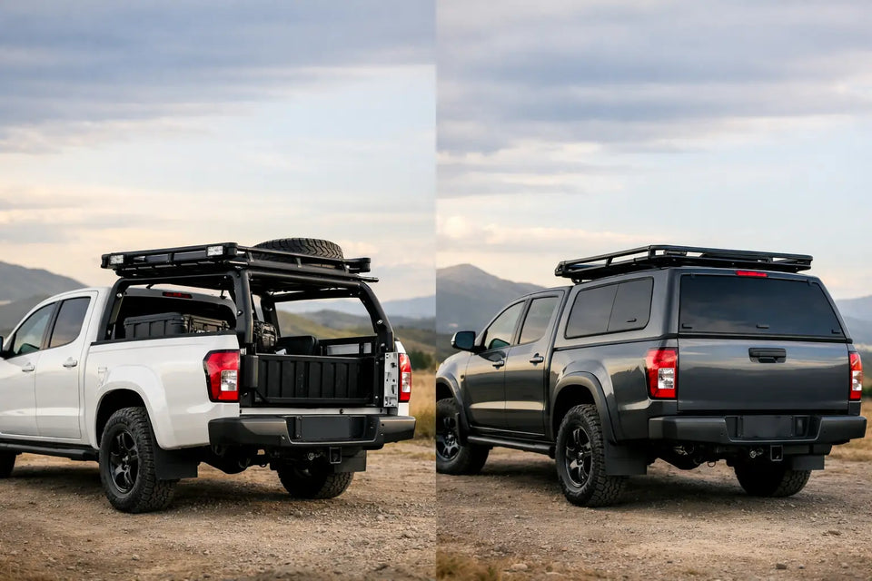 Tub Rack vs Canopy for Serious Ute Builds