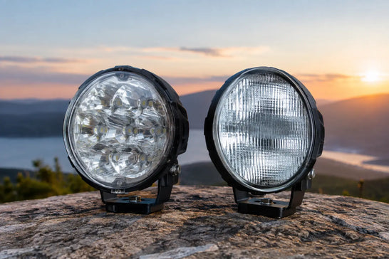 Polycarbonate Versus Glass Driving Lights