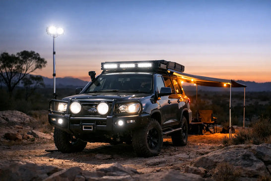 Overland Lighting Setup Guide for Australian 4WDs