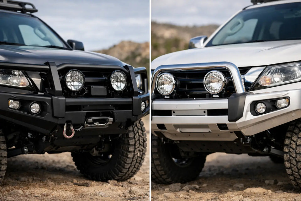 Steel Bumper vs Alloy Bumper for Australian 4WDs