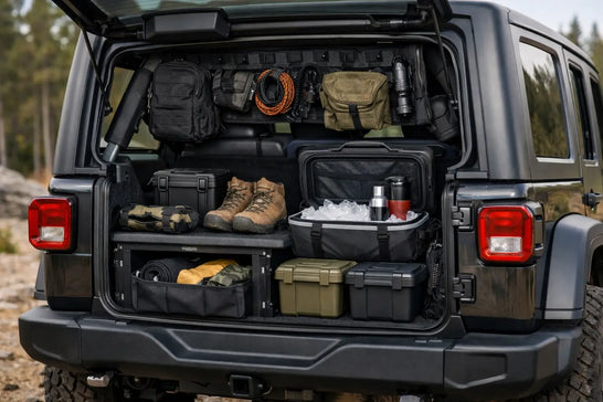 9 Jeep Wrangler Cargo Storage Ideas