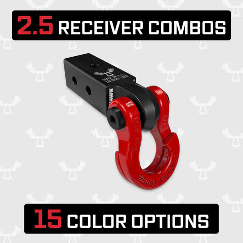 2.5 Hitch Receiver Shackle Mount Combos