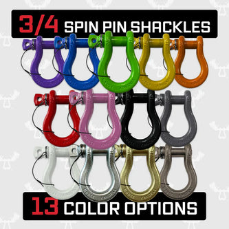 3/4 INCH Spin Pin Anchor Shackles