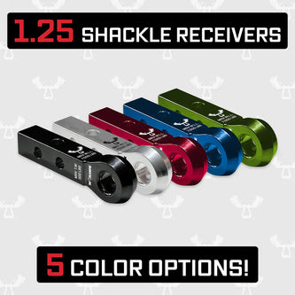 1.25 Hitch Receivers Shackle Mounts