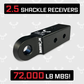 2.5 Hitch Receivers Shackle Mounts