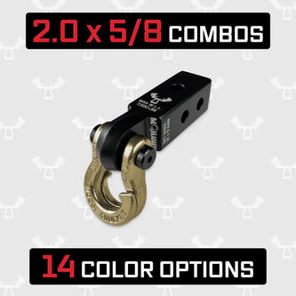 2.0 x 5/8 Hitch Receiver Shackle Mount Combos