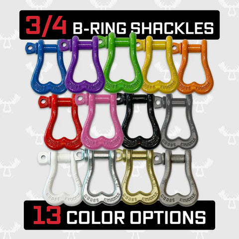 3/4 INCH B-Ring Screw Pin Anchor Shackles