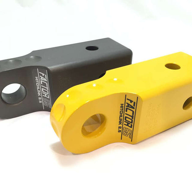 HitchLink 2.5 Reciever Shackle Mount 2.5 Inch Receivers Anodized Gray Factor 55