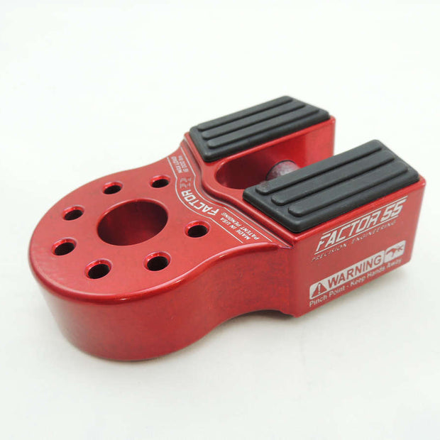 FlatLink Winch Shackle Mount Assembly Red Factor 55