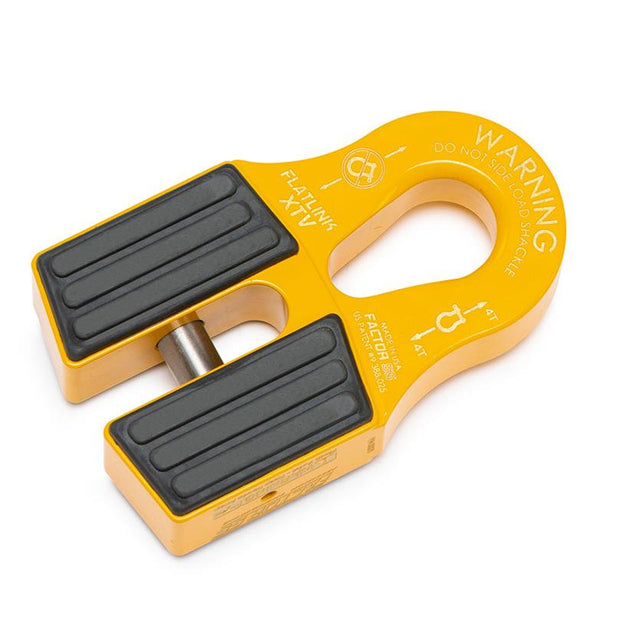 FlatLink XTV Winch Shackle Mount Yellow Factor 55