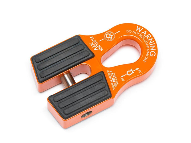 FlatLink XTV Winch Shackle Mount Orange Factor 55
