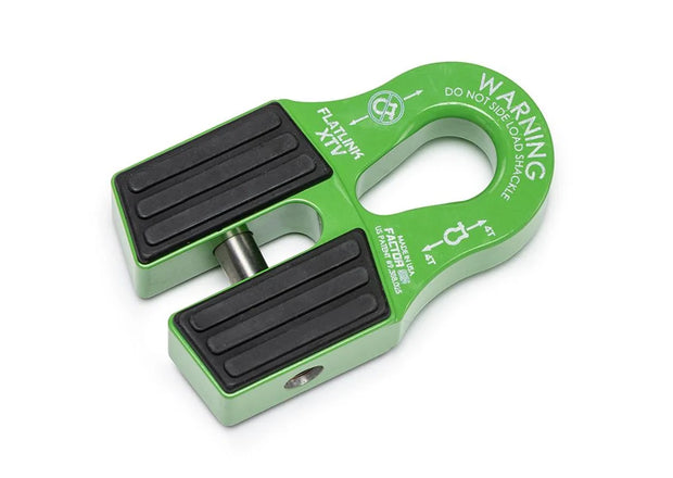 FlatLink XTV Winch Shackle Mount Green Factor 55