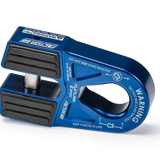 FlatLink Expert Closed Winch Shackle Mount Blue Factor 55
