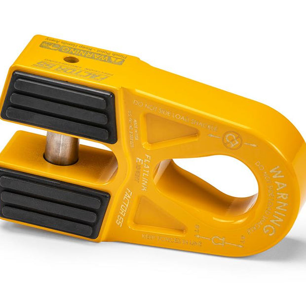 FlatLink Expert Closed Winch Shackle Mount Yellow Factor 55