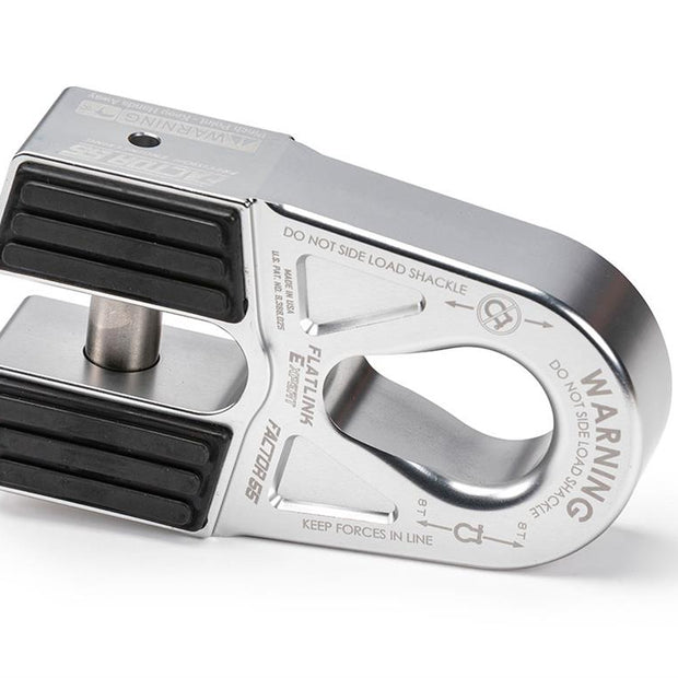 FlatLink Expert Closed Winch Shackle Mount Silver Factor 55