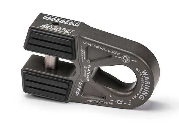FlatLink E Expert Version Winch Shackle Mount Assembly Anodized Gray Factor 55