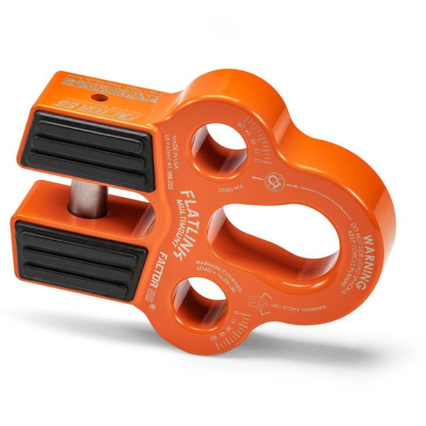FlatLink Multimount Winch Shackle Orange Factor 55