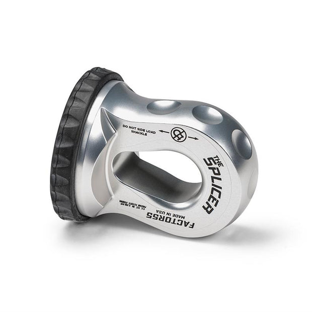 Splicer Splice On Synthetic Rope Thimble Shackle Silver Factor 55