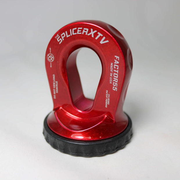Splicer XTV Splice On Winch Thimble for UTV/ATV Red Factor 55