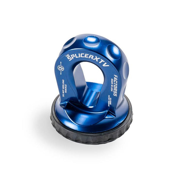 Splicer XTV Splice On Synthetic Rope Thimble Shackle Blue Factor 55