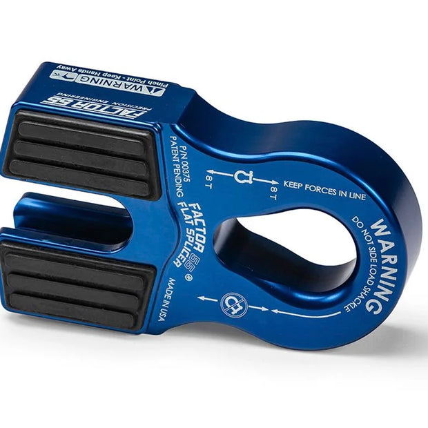 Flat Splicer Splice On Winch Synthetic Shackle Mount Blue Factor 55