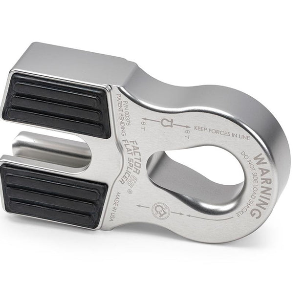 Flat Splicer Splice On Winch Synthetic Shackle Mount Silver Factor 55