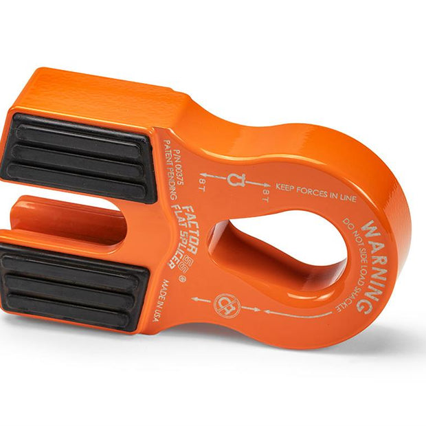 Flat Splicer Splice On Winch Synthetic Shackle Mount Orange Factor 55