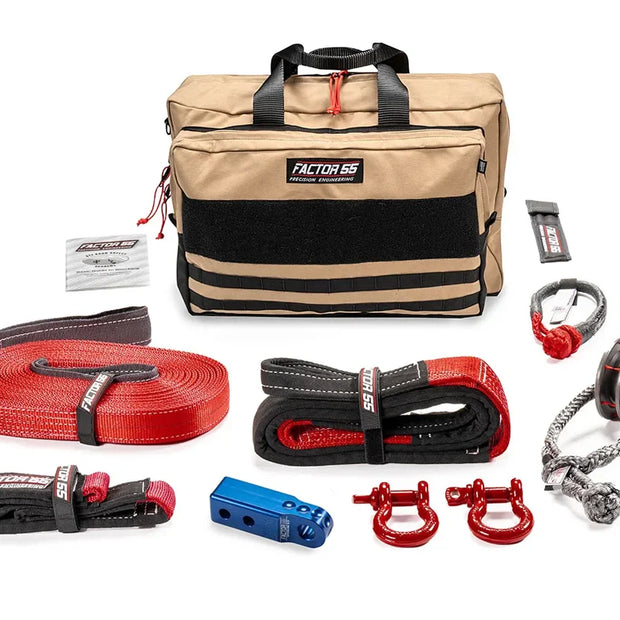 Vehicle Recovery Kit Sawtooth Blue -Large Factor 55