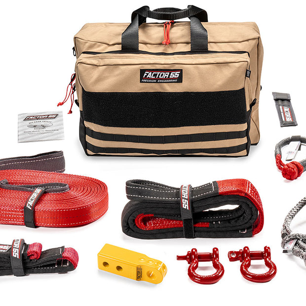 Vehicle Recovery Kit Sawtooth Yellow -Large Factor 55