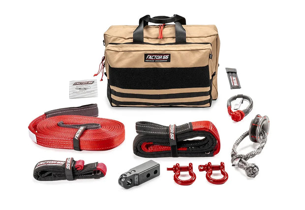Vehicle Recovery Kit Sawtooth Black -Large Factor 55