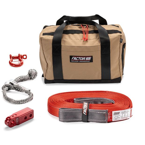 Vehicle Recovery Kit Owyhee Red- Medium Factor 55