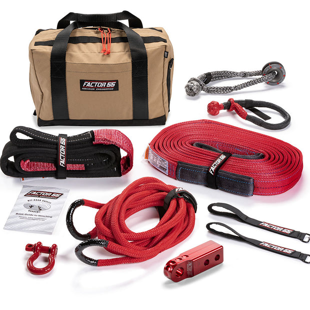 Powersports Recovery Kit Hemingway Red Factor 55
