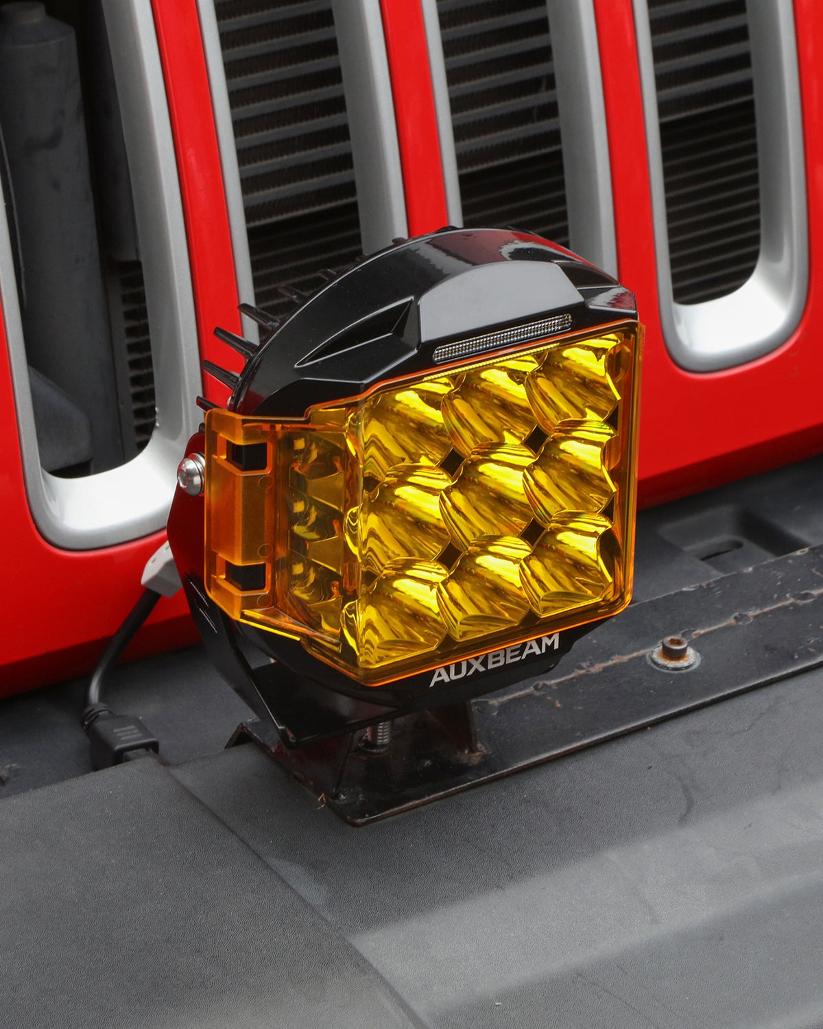 V-MAX Series | 7 Inch 228W 26100LM Combo Beam Side Shooter LED Round Driving Lights with Amber DRL&Backlight