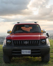 Color Play Series 3 Inch 100W LED Pod Lights Off Road Lights with White DRL & Amber Turn Signal Lights