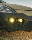 V-ULTRA Series | 3 Inch 108W LED Side Shooter Amber Pod Lights with Amber DRL