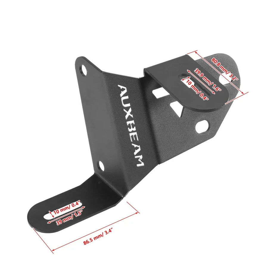 (2pcs/set) Dual A-Pillar Pods Light Mount Brackets for Jeep Wrangler JK 2007-2017