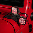 Color Play Series 3 Inch 116W RGB LED Pod Lights Combo Off Road Lights With 8 Backlight Options