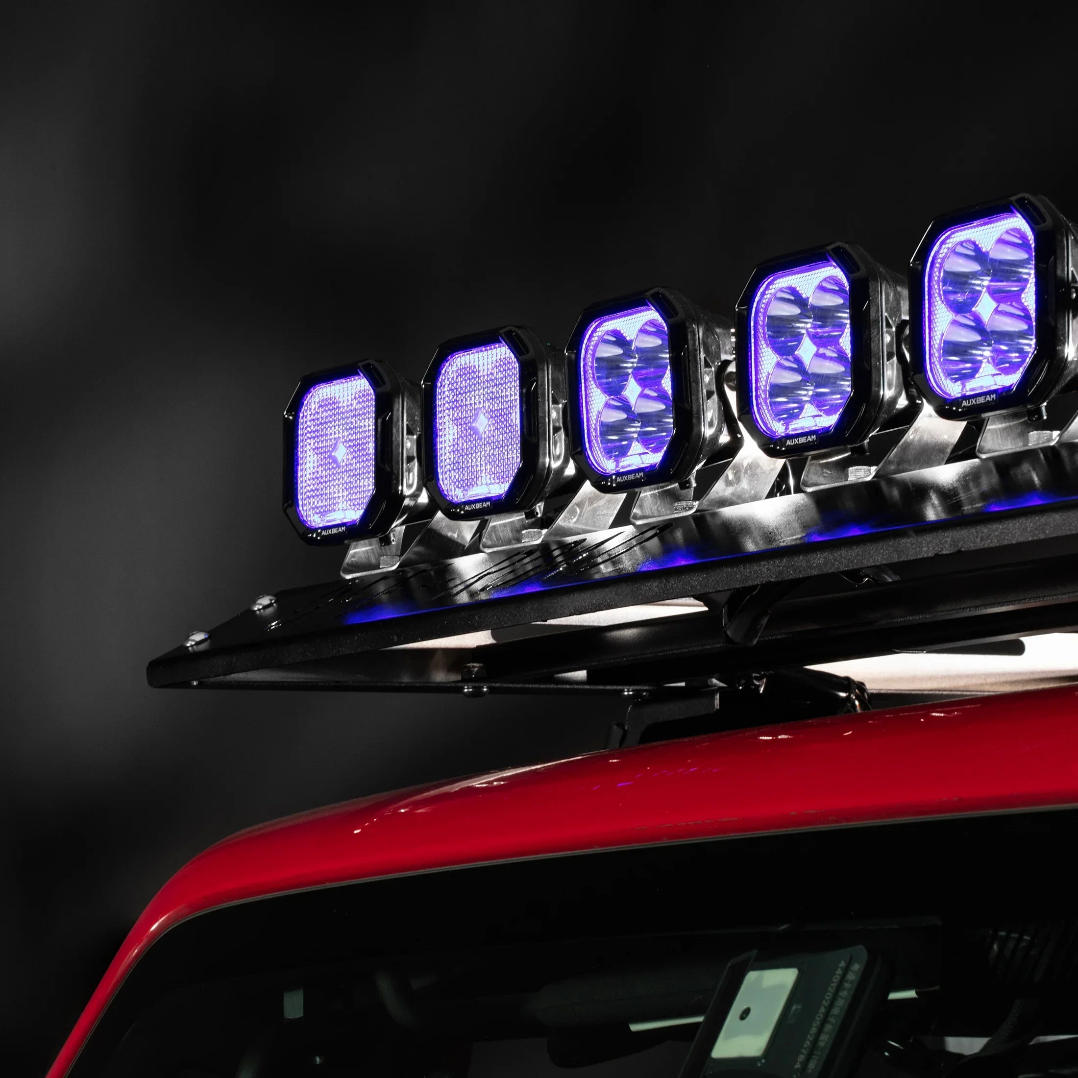 Color Play Series 3 Inch 116W RGB LED Pod Lights Off Road Lights With 8 Backlight Options