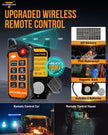 8 Gang Wireless Remote Control Only for KS-80 Knob Switch Panel