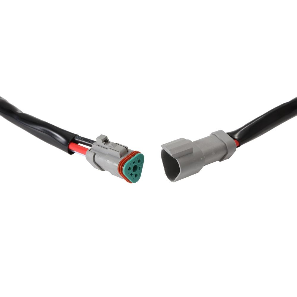 V-max Series 6Pcs Side Shooter Pod Lights with Power Harness