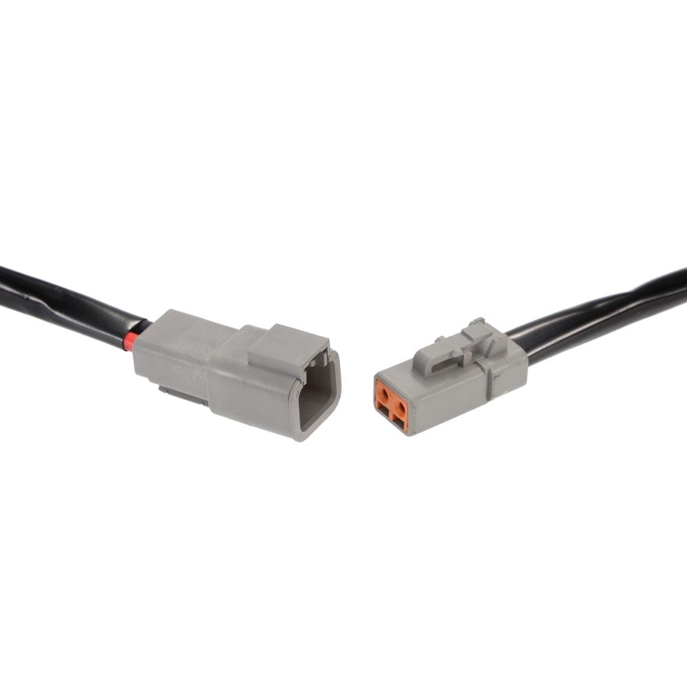 6-LED Pod Light Power Wiring Harness Kit with 2 PIN DT Plug