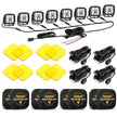 XP-ULTRA Series 5 Inch 110W 11000LM White/Amber LED Driving Lights Pods Light