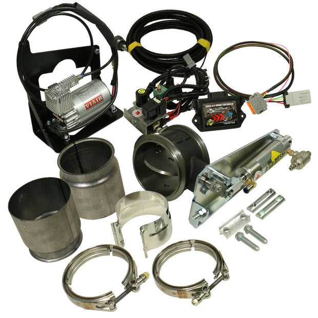 Cummins 6.7L Exhaust Brake Remote Air 5.0in Dodge 2007.5-2017 w/Non-VGT Turbo BD Diesel