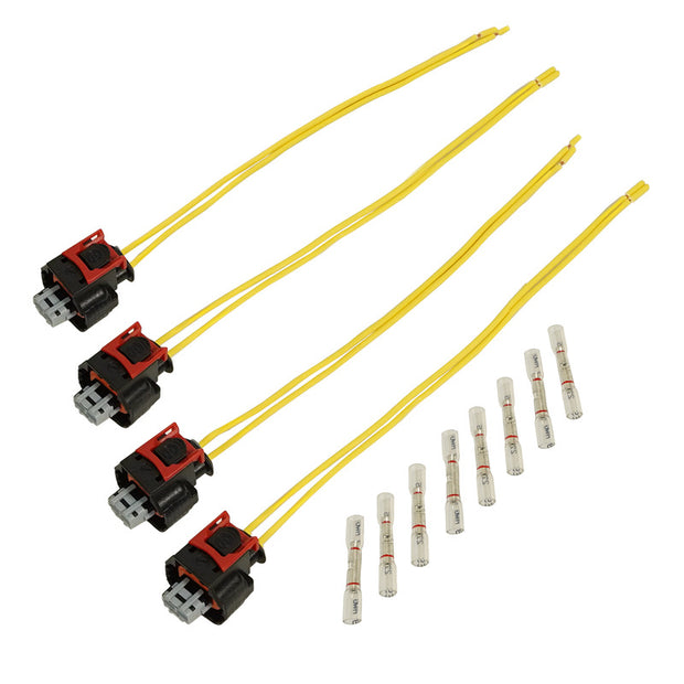 Injector Connector Pigtail Kit (4-PACK) Silverado/Sierra Duramax L5P 2017+ BD Diesel