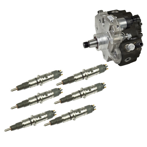6.7L Cummins Stage 2 Performance CR Pump and Injectors Package Dodge 2007.5-2018 BD Diesel