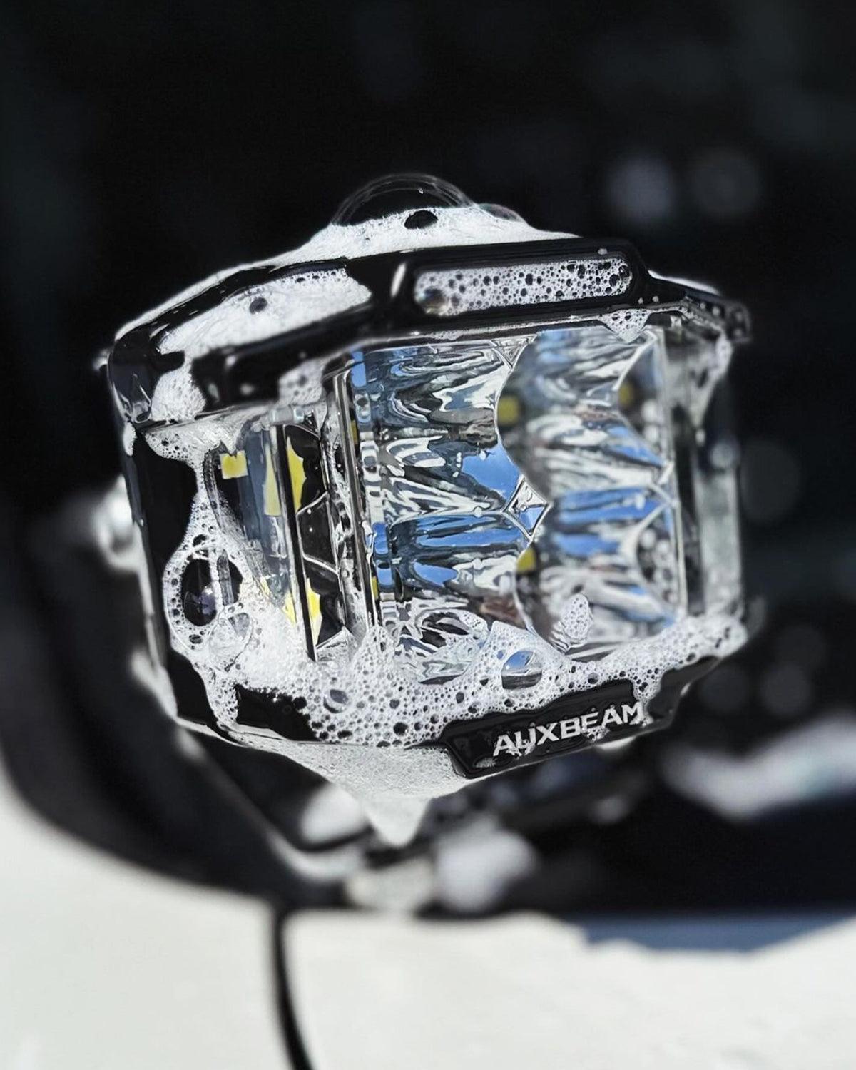 V-MAX Series | 4 Inch 92W 8960LM Combo Beam Side Shooter LED Round Pod Lights with Amber DRL