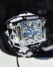 V-MAX Series | 4 Inch 92W 8960LM Combo Beam Side Shooter LED Round Pod Lights with Amber DRL
