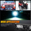 5D-PRO Series 12 Inch/22 Inch/32 Inch/42 Inch/52 Inch Spot LED Light Bar with 5D Projectors