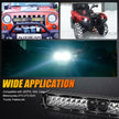 NEW VERSION 22 Inch 5D-PRO Series Combo Dual Row LED Light Bar with DT Wiring Harness Kit for Chevy Colorado