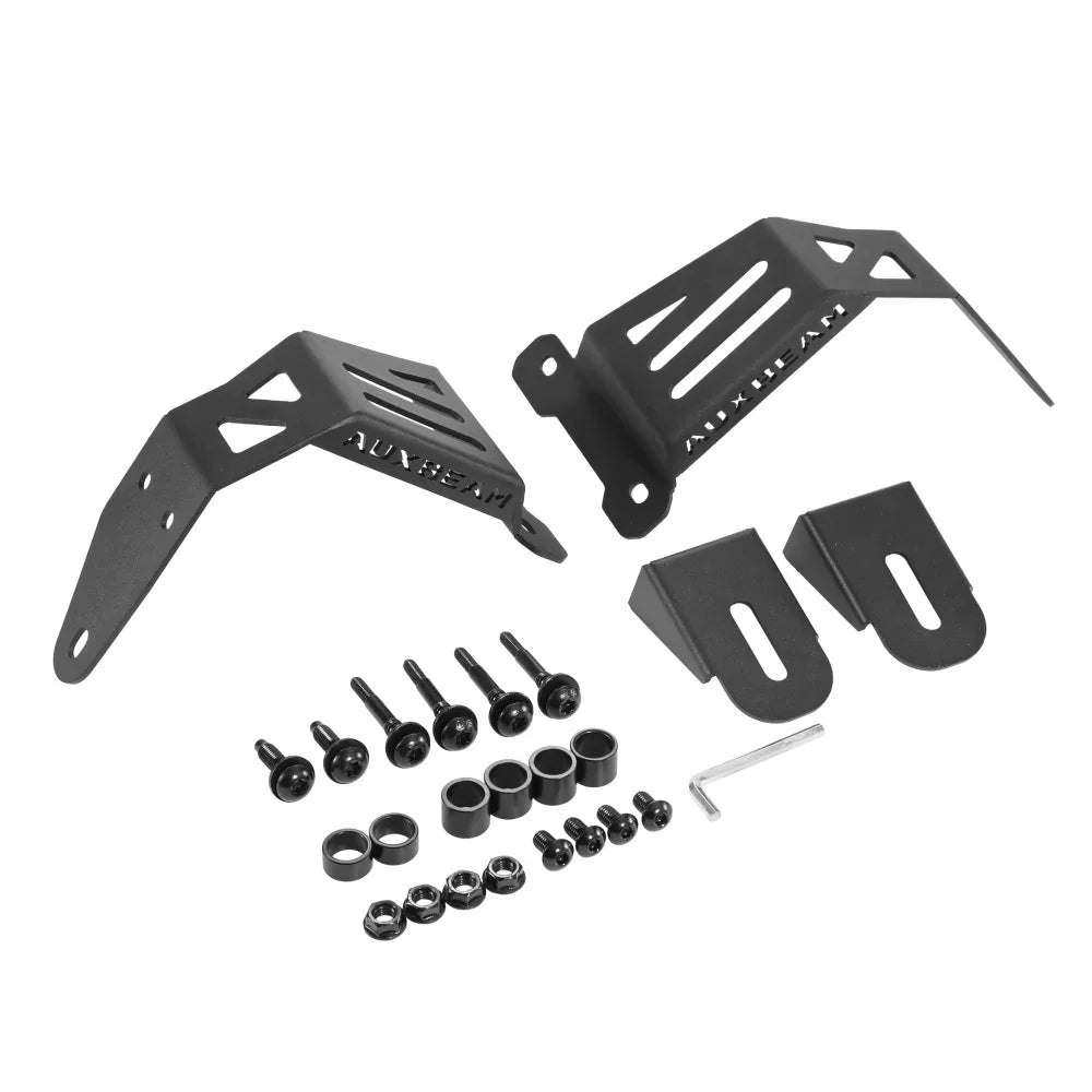 (2pcs/set) Dual A-Pillar Pods Light Mount Brackets for Jeep Wrangler JL 2018-2025